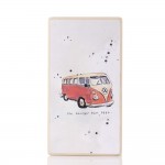 Αρωματική πασχαλινή λαμπάδα Vintage VW με χειροποίητο διακοσμητικό κουτί 25x13x7 εκ