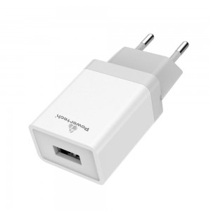 Αντάπτορας χωρίς καλώδιο με μία θύρα USB σε λευκό χρώμα 14W