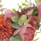 Κρεμαστό τελαράκι Home με διακοσμητικά λουλούδια 33x31 εκ