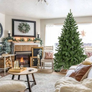 Πράσινο Χριστουγεννιάτικο δέντρο Deluxe Colorado με ύψος 400 εκ