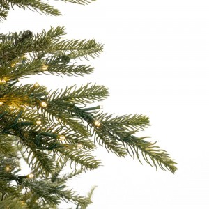 Aspen χριστουγεννιάτικο δέντρο Pre-Lit με πράσινο μεικτό φύλλωμα PE-PVC και ενσωματωμένα 5150 LED λαμπάκια θερμό λευκό φως με πρόγραμμα 240 εκ Aspen χριστουγεννιάτικο δέντρο Pre-Lit με πράσινο μεικτό φύλλωμα PE-PVC και ενσωματωμένα 5150 LED λαμπάκια θερμό λευκό φως με πρόγραμμα 240 εκ