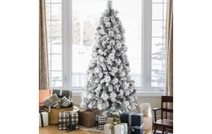 EchoFrost Χριστουγεννιάτικο δέντρο χιονισμένο με ύψος 240 εκ