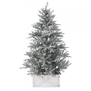 Λευκή βάση για χριστουγεννιάτικο δέντρο 59x59x28 εκ