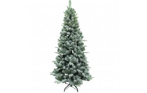 EchoAri Slim Χιονισμένο Χριστουγεννιάτικο δέντρο με ύψος 240 εκ