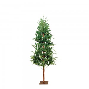EchoOlia Χριστουγεννιάτικο δέντρο slim με mix κλαδιά και ύψος 165 εκ