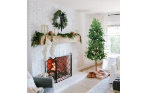Χριστουγεννιάτικο δέντρο EchoOlia slim με mix κλαδιά και ύψος 200 εκ
