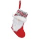 Κάλτσα Χριστουγεννιάτικη διακοσμητική με τον Άγιο Βασίλη 19 εκ