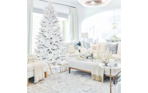 Χριστουγεννιάτικο δέντρο Avon λευκό με ύψος 240 εκ