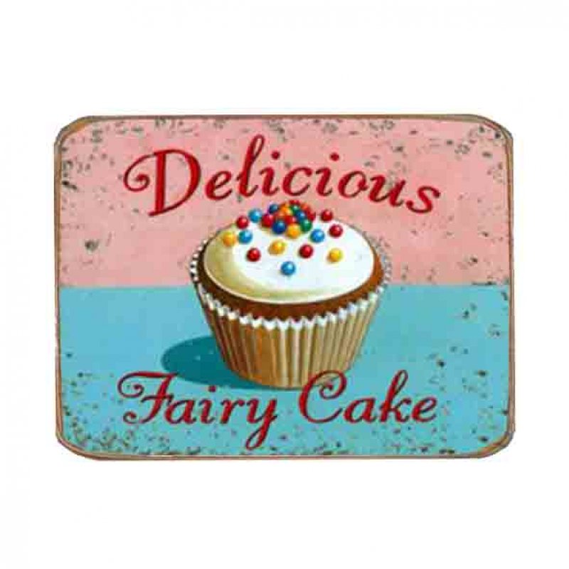 Μαγνητάκια ψυγείου χειροποίητα fresh cupcakes σετ έξι τεμαχίων