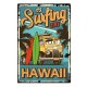Its surfing time χειροποίητος vintage style πίνακας
