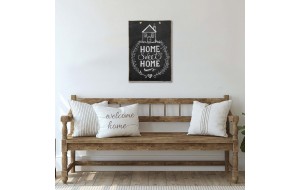 Home sweet home ξύλινος πίνακας