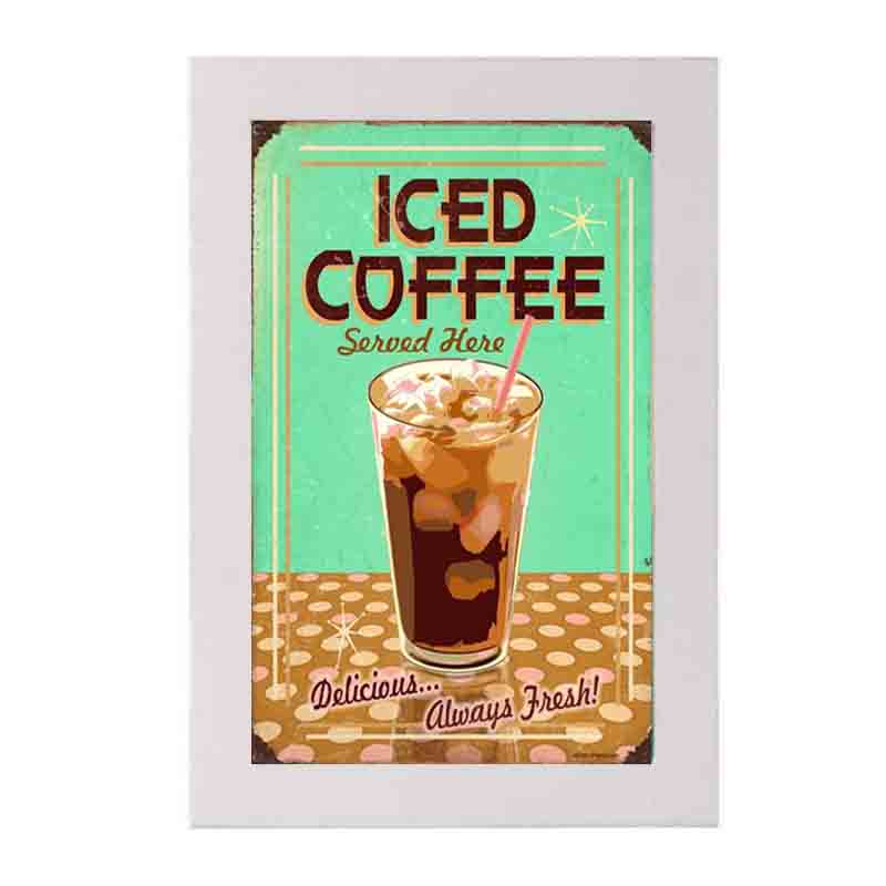 Πίνακας χειροποίητος iced coffee