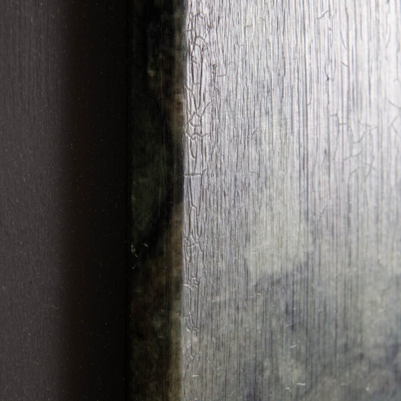 Custom χειροποίητος ξύλινος πίνακας με πλαίσιο σε μαύρο χρώμα 80x48 εκ