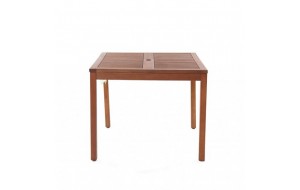 Cork ξύλινο τετράγωνο τραπέζι 89x89x74 εκ