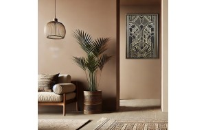 Πίνακας με τύπωμα πάνω σε καμβά και θέμα Art Deco 70x100 εκ