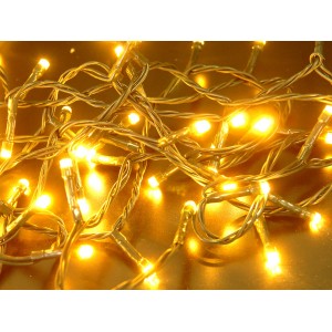 300 LED λαμπάκια κουρτίνα all flashing με πράσινο καλώδιο IP44 και θερμό λευκό φως 6 μέτρα