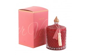 Χριστουγεννιάτικα αρωματικό κερί σε βαζάκι με άρωμα French Cupcake 180gr