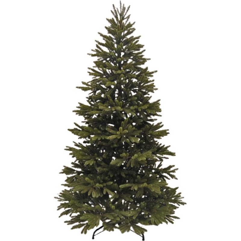 Atlas χριστουγεννιάτικο δέντρο σε πράσινη απόχρωση με Full Plastic PE φύλλωμα και ύψος 210 εκ