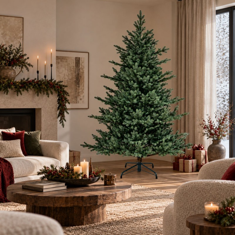 Vienna Spruce χριστουγεννιάτικο δέντρο με φύλλωμα full PE σε πράσινη απόχρωση 210 εκ Vienna Spruce χριστουγεννιάτικο δέντρο με φύλλωμα full PE σε πράσινη απόχρωση 210 εκ