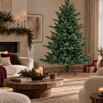 Vienna Spruce χριστουγεννιάτικο δέντρο με φύλλωμα full PE σε πράσινη απόχρωση 270 εκ