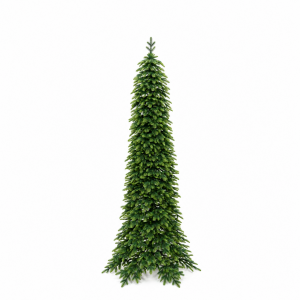 American Forest slim χριστουγεννιάτικο δέντρο με φύλλωμα full PE σε πράσινη απόχρωση 210 εκ