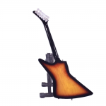 Gibson χειροποίητη ξύλινη ηλεκτρική κιθάρα μινιατούρα σε βάση 20 εκ