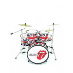 Rolling Stones μεταλλικό ντραμς μινιατούρα