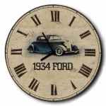 Ρολόι χειροποίητο τοίχου ξύλινο Ford 1934