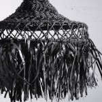 Φωτιστικό οροφής ρατάν μαύρο 50x50x60 εκ Φωτιστικό οροφής ρατάν μαύρο 50x50x60 εκ