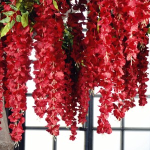 Blossom τεχνητό δέντρο γλυσίνια κόκκινη 340 εκ