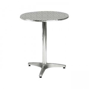 Palma τραπέζι στρογγυλό αλουμινίου 60x70 εκ