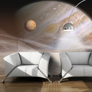 Φωτοταπετσαρία - A small and a big planet 200x154 εκ