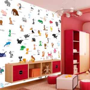 Φωτοταπετσαρία - animals (for children) 200x154 εκ