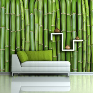 Φωτοταπετσαρία - Bamboo wall 550x270 εκ