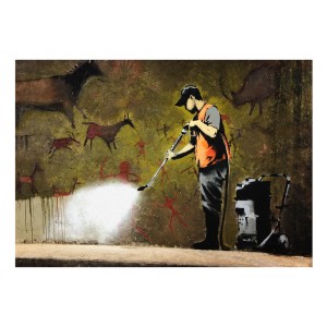 Φωτοταπετσαρία - Banksy - Cave Painting