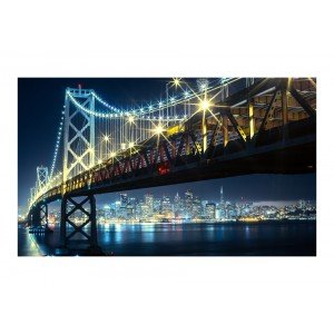 Φωτοταπετσαρία - Bay Bridge at night 200x154 εκ