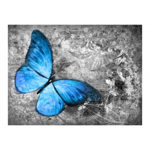 Φωτοταπετσαρία - Blue butterfly 200x154 εκ