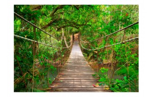 Φωτοταπετσαρία - Bridge amid greenery