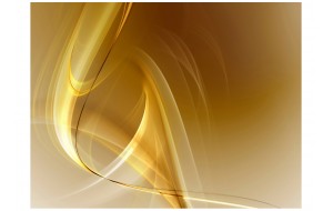 Φωτοταπετσαρία - Gold fractal background 200x154 εκ