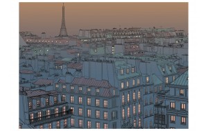 Φωτοταπετσαρία - Good evening Paris! 200x154 εκ