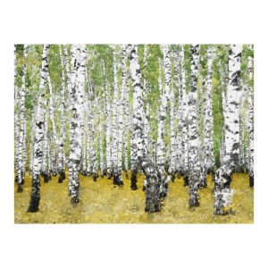 Φωτοταπετσαρία - In birch grove... 200x154 εκ