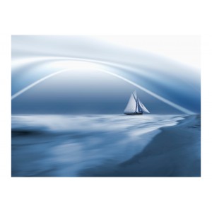 Φωτοταπετσαρία - Lonely sail drifting 200x154 εκ