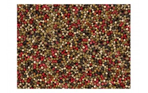 Φωτοταπετσαρία - Mosaic of colored pepper 200x154 εκ