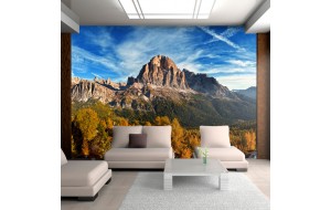 Φωτοταπετσαρία - Panoramic view of Italian Dolomites 200x154 εκ