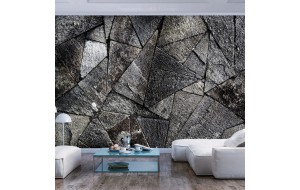 Φωτοταπετσαρία - Pavement Tiles (Grey)