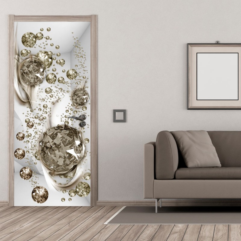 Φωτοταπετσαρία πόρτας - Photo wallpaper - Bubble abstraction I 70X210 εκ
