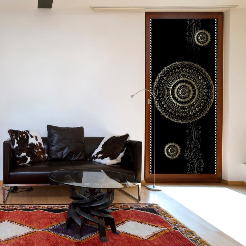 Φωτοταπετσαρία πόρτας - Photo wallpaper - Pattern – circles I 70X210 εκ