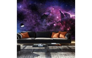 Φωτοταπετσαρία - Purple Nebula