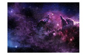 Φωτοταπετσαρία - Purple Nebula