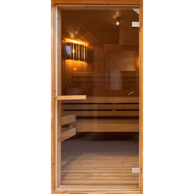 Φωτοταπετσαρία πόρτας - Sauna  70X210 εκ
